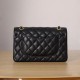 Chanel Classic Flap High Quality Mini Classic Handbag Sheep Leather With Gold Metal Black