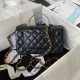 CHANEL Mini Flap Bag with Top Handle