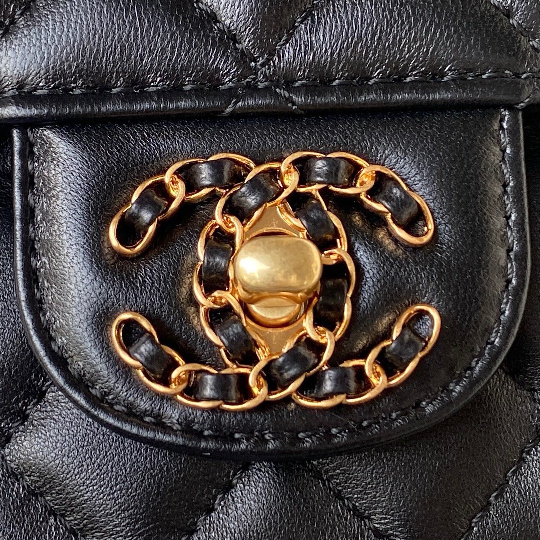 CHANEL Mini Flap Bag with Top Handle