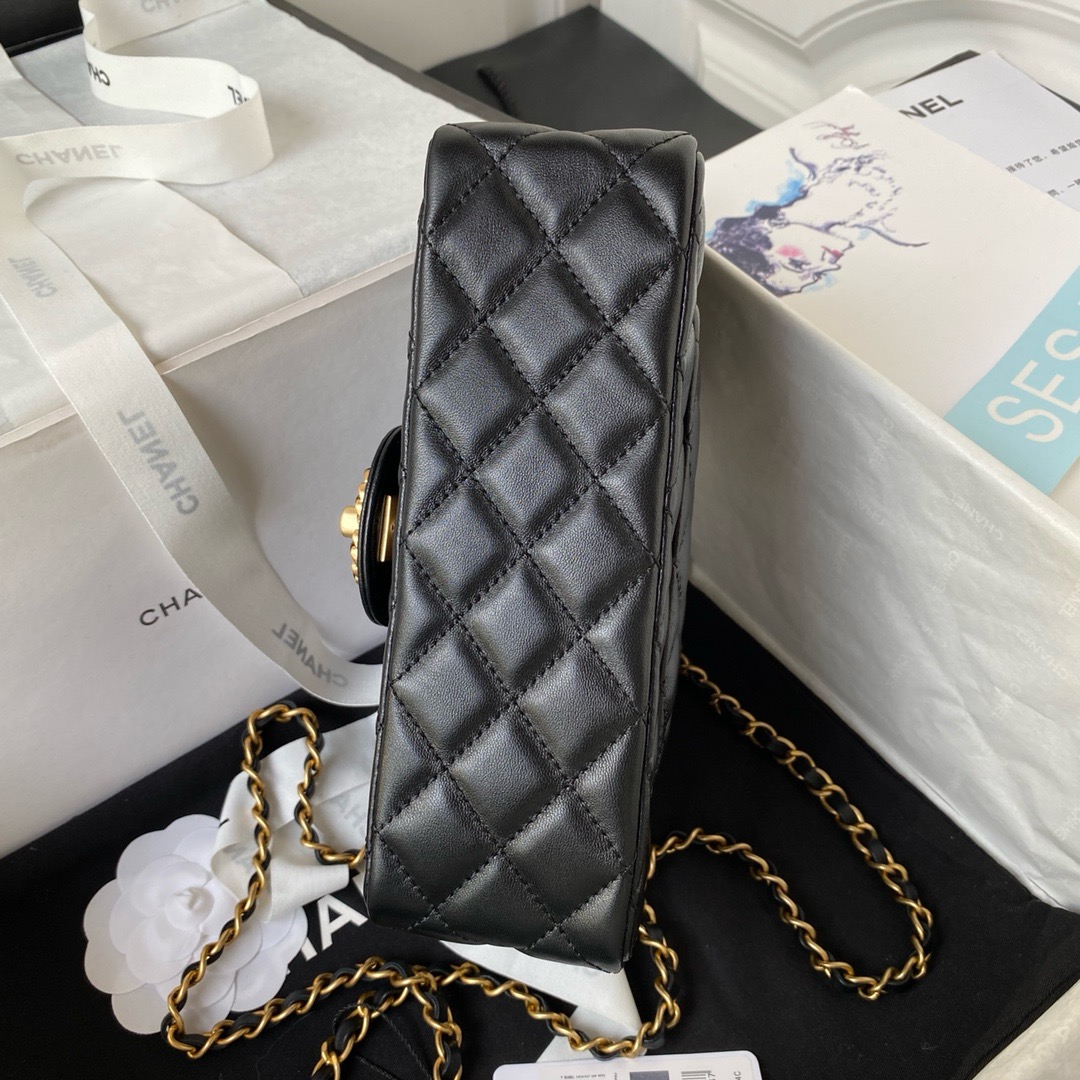 CHANEL Mini Flap Bag with Top Handle