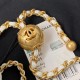 Chanel Gold Ball Chain Shoulder Bag