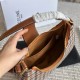 CEline AVA TRIOMPHE Medium Checked Fabric Wagyu Leather Handbag