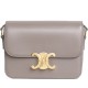 Celine TEEN TRIOMPHE Glossy Cow Leather Handbag