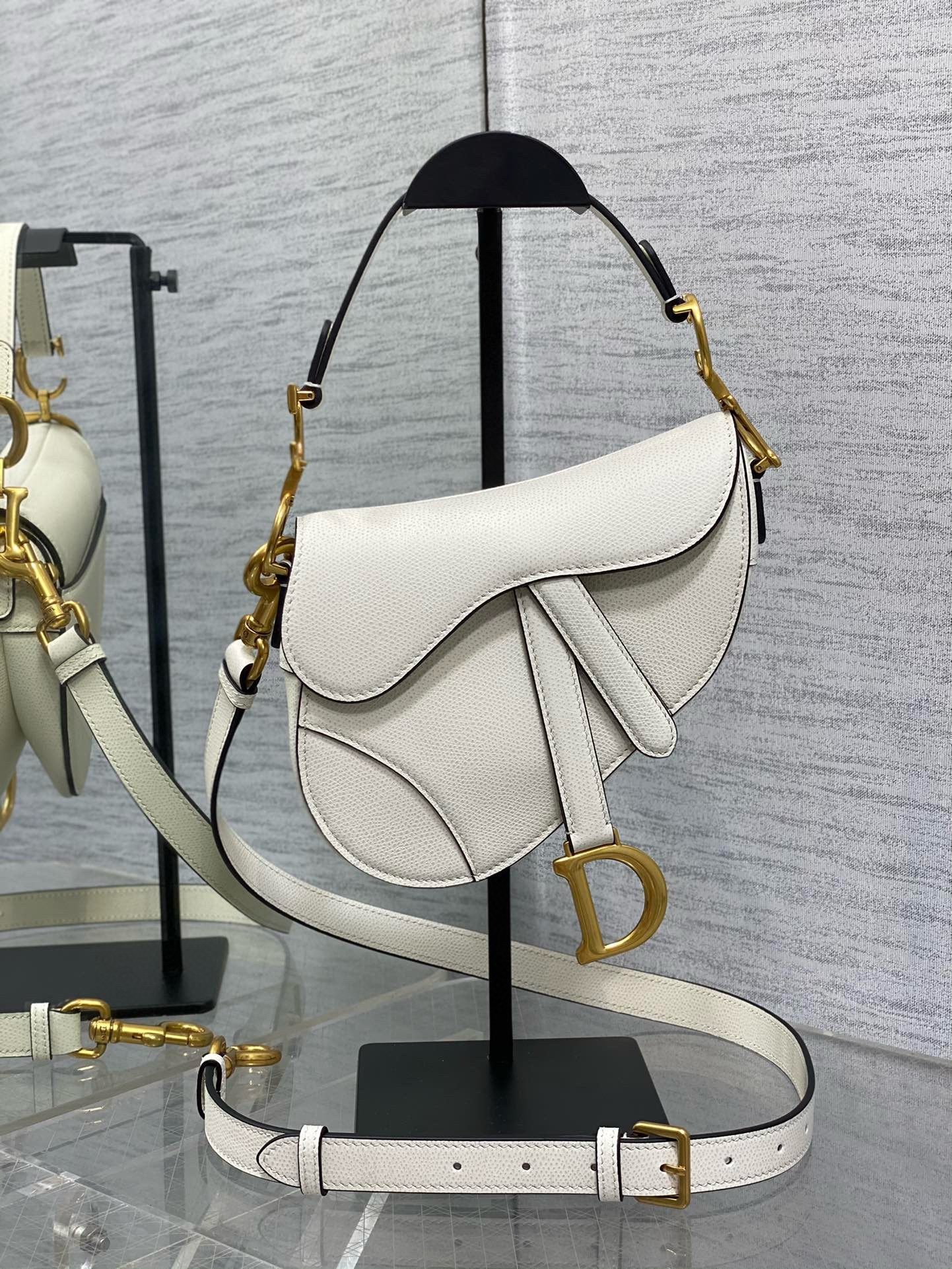 DIOR Mini CD Saddle Bag with Strap