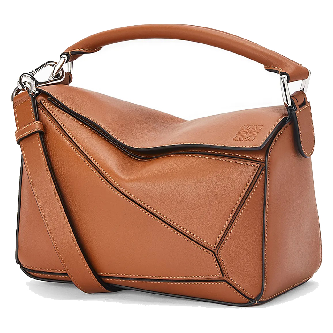 Loewe Small Soft Cow Leather Puzzle Handbag